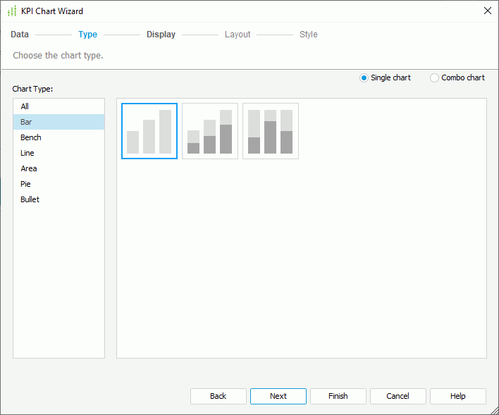 KPI Chart Wizard- Type